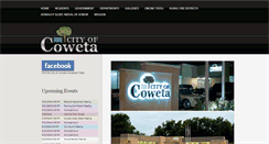 Desktop Screenshot of cityofcoweta-ok.gov